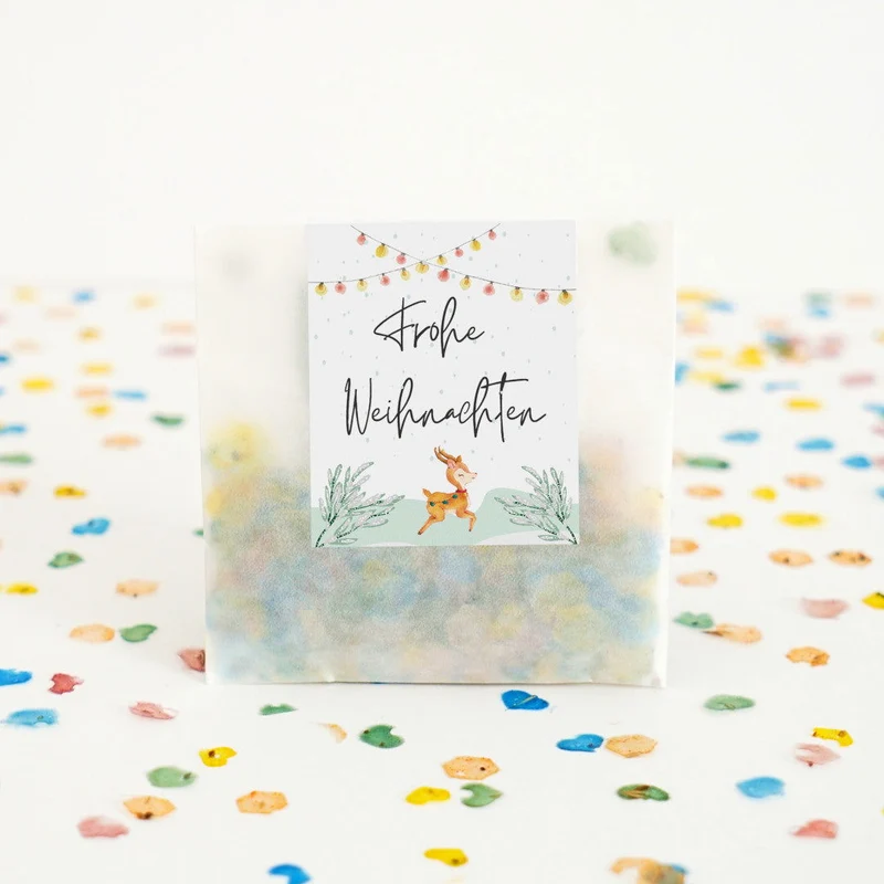 Weihnachtskonfetti 4 x 5g