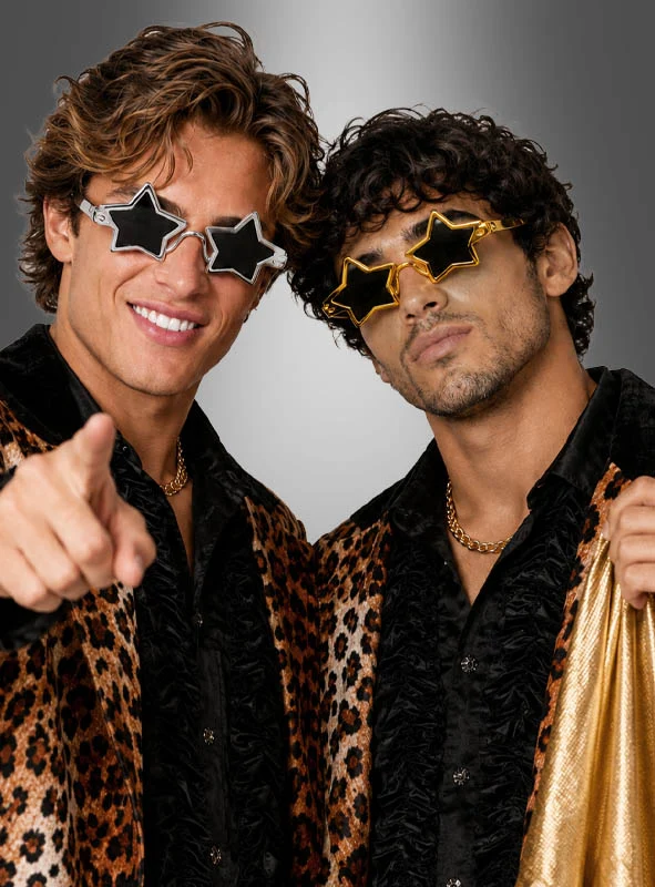 Sternbrille gold oder silber