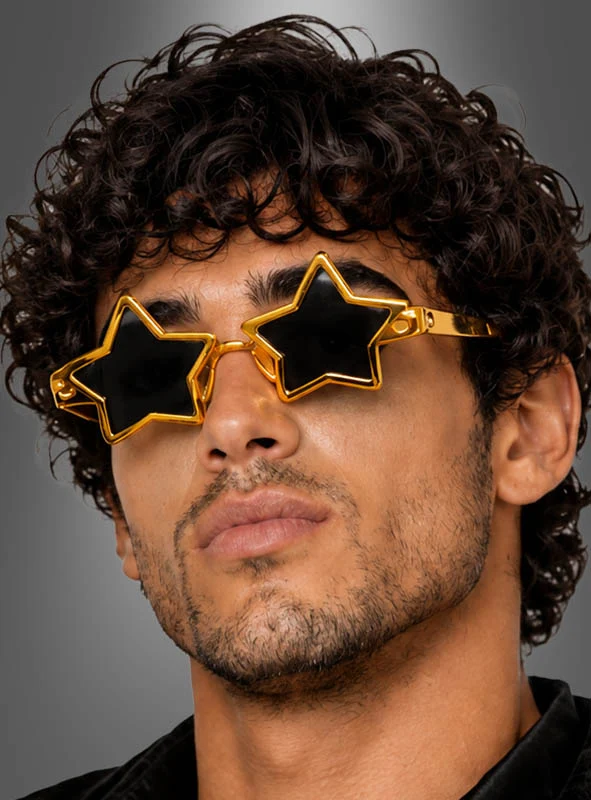 Sternbrille gold oder silber