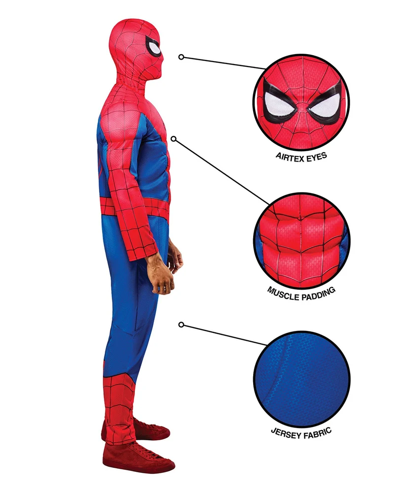 Spider-Man Brand New Day Deluxe Muskel Kostüm für Herren