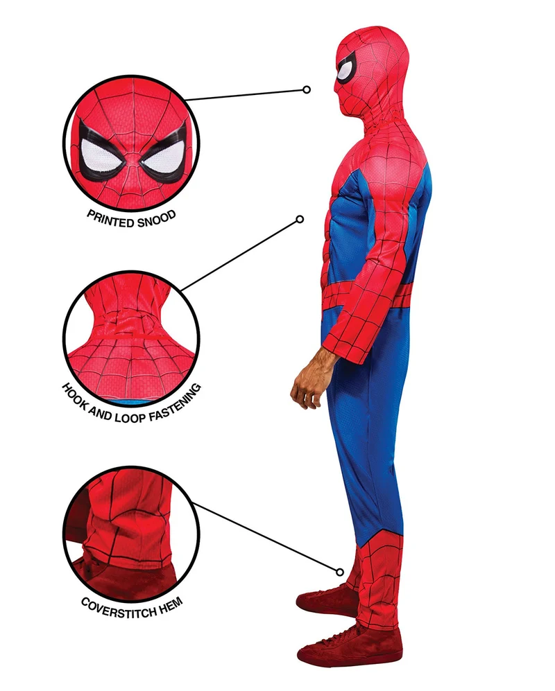 Spider-Man Brand New Day Deluxe Muskel Kostüm für Herren
