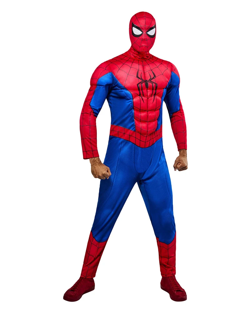 Spider-Man Brand New Day Deluxe Muskel Kostüm für Herren