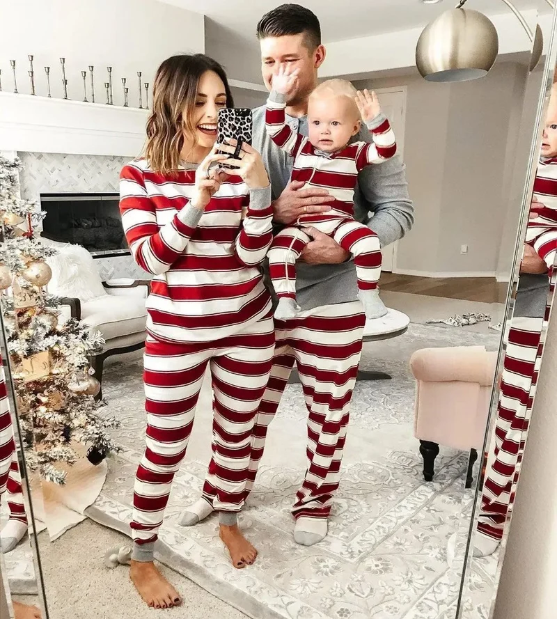 Family Christmas Pajamas Newborn