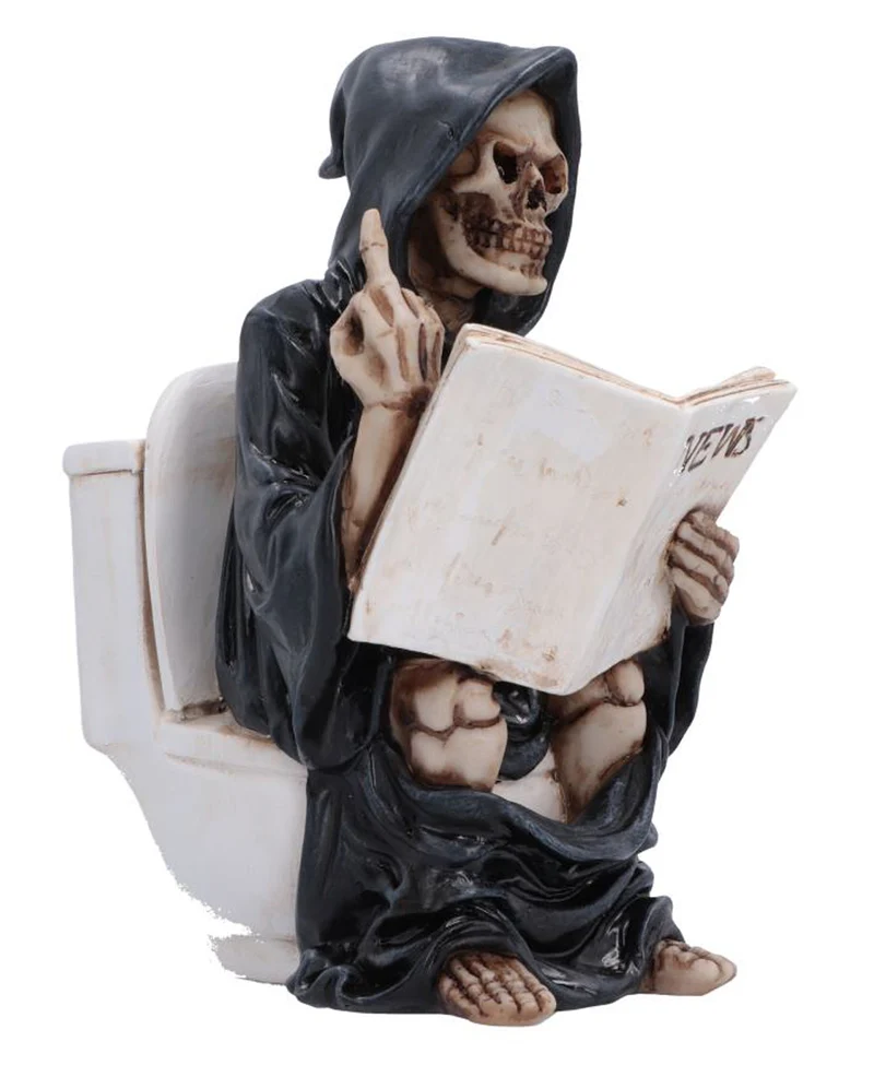 Skelett Reaper Final Flush Figur 16,2cm