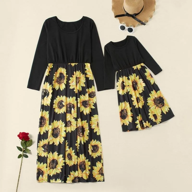 Blumenkleid Mutter/Tochter