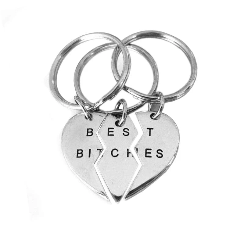 Schlüsselanhänger Best B*tches
