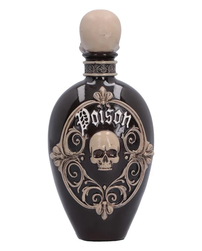 „Totenschädel Giftflasche“ Zaubertrank Deko 16cm