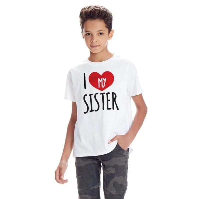 I Love My Sister / Brother T-Shirt