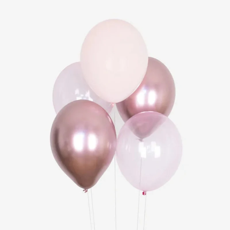 Luftballon Ø 30cm Rosa Mix 10 Stk.