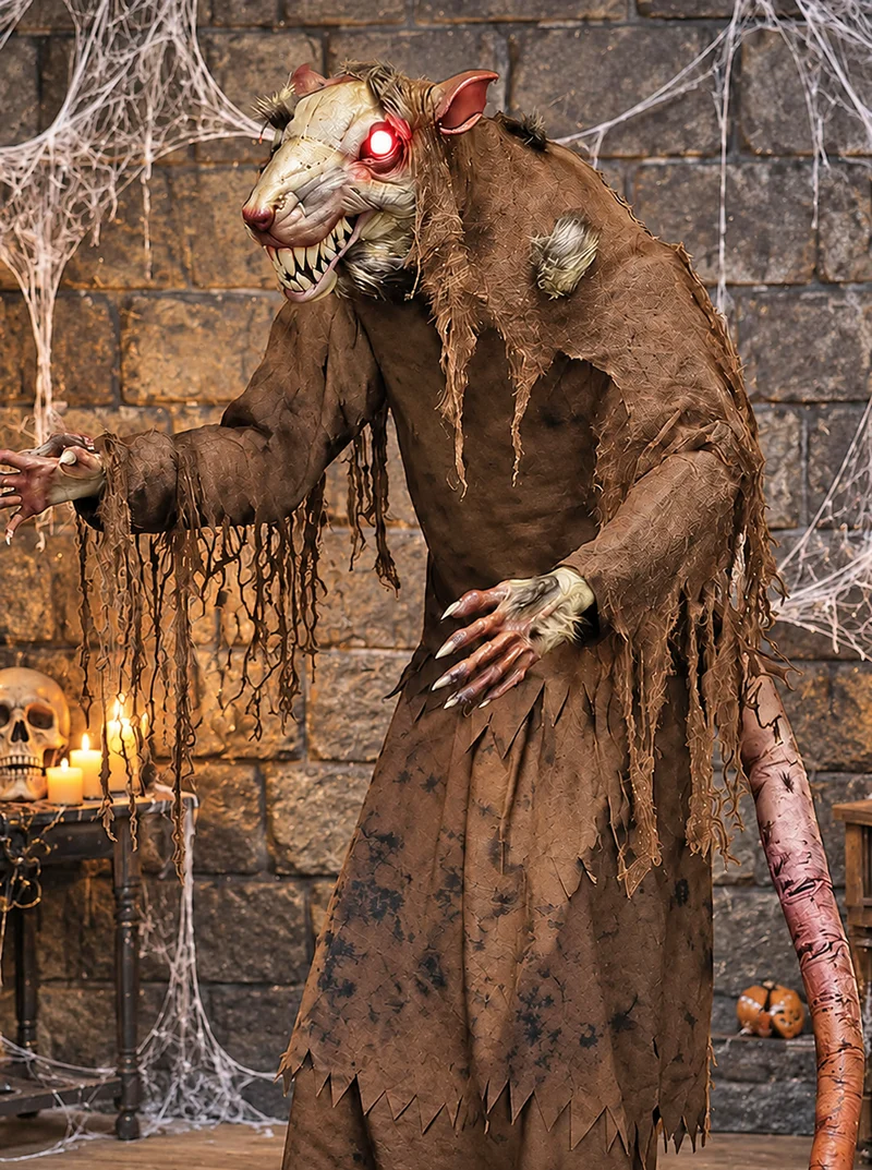 Mutierte Ratte Animatronic Figur 153cm