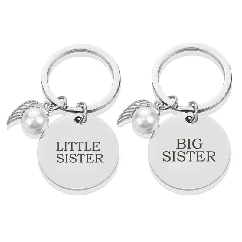Schlüsselanhänger Little & Big Sister