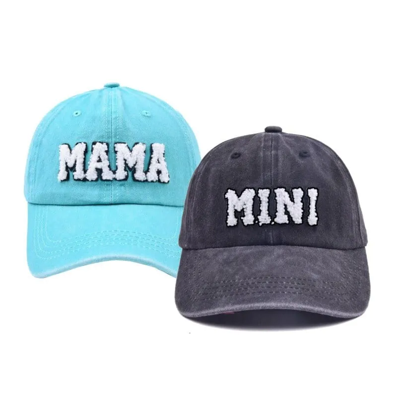 Mama und Tochter Mütze