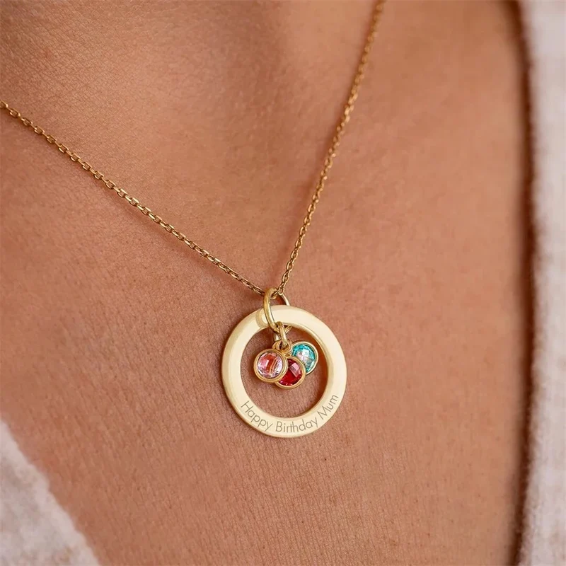 Birthstone Necklaces For Sister