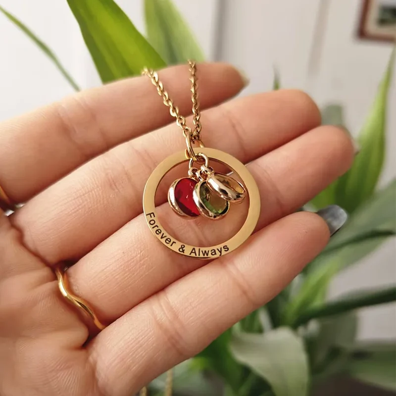 Birthstone Necklaces For Sister