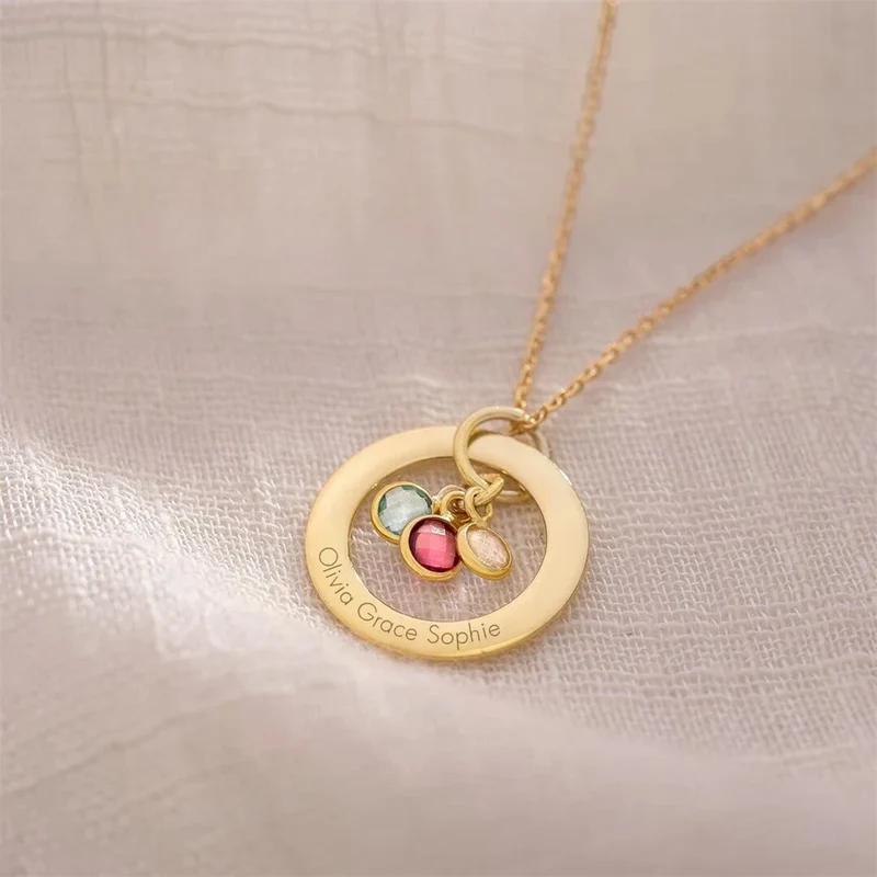 Birthstone Necklaces For Sister