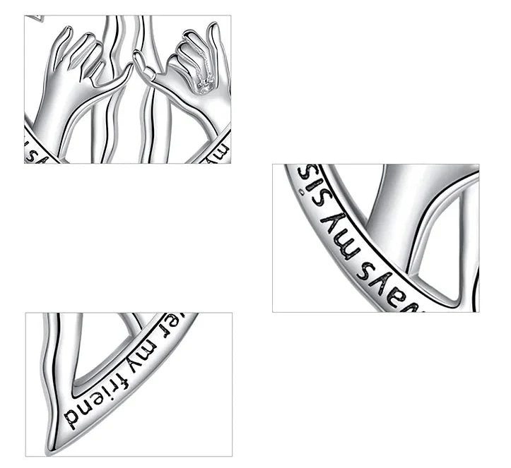 Always My Sister Forever My Friend Necklace