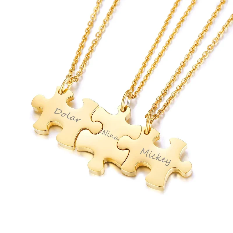 Sister Necklaces For 3