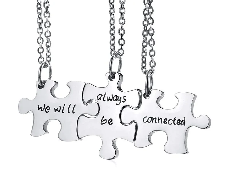 Sister Necklaces For 3