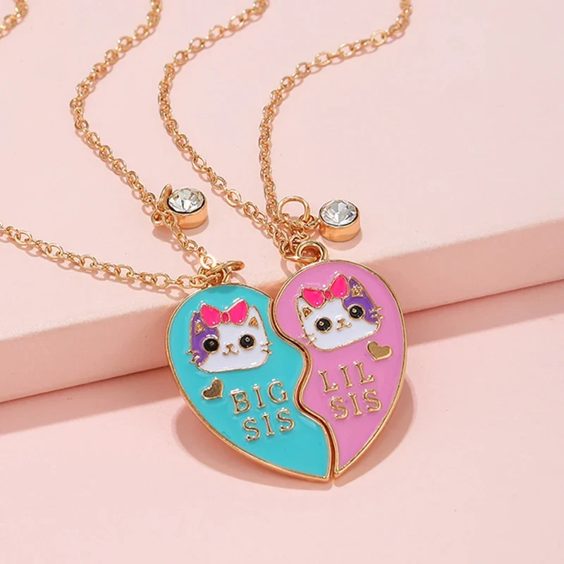 Big Sister And Little Sister Necklaces