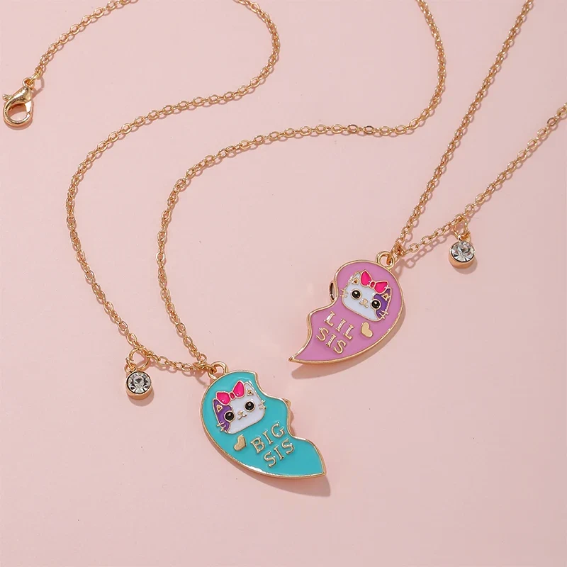 Big Sister And Little Sister Necklaces