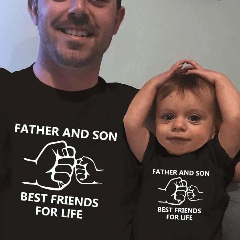 T-Shirt Father and Son, Best Friends for Life