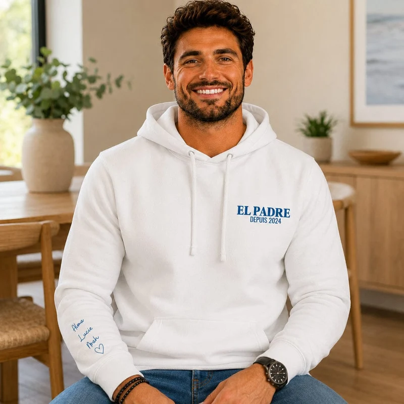 Pull personnalisé papa - El padre
