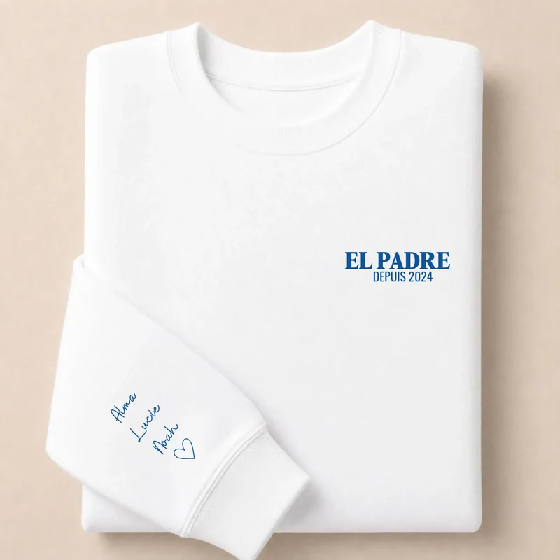 Pull personnalisé papa - El padre
