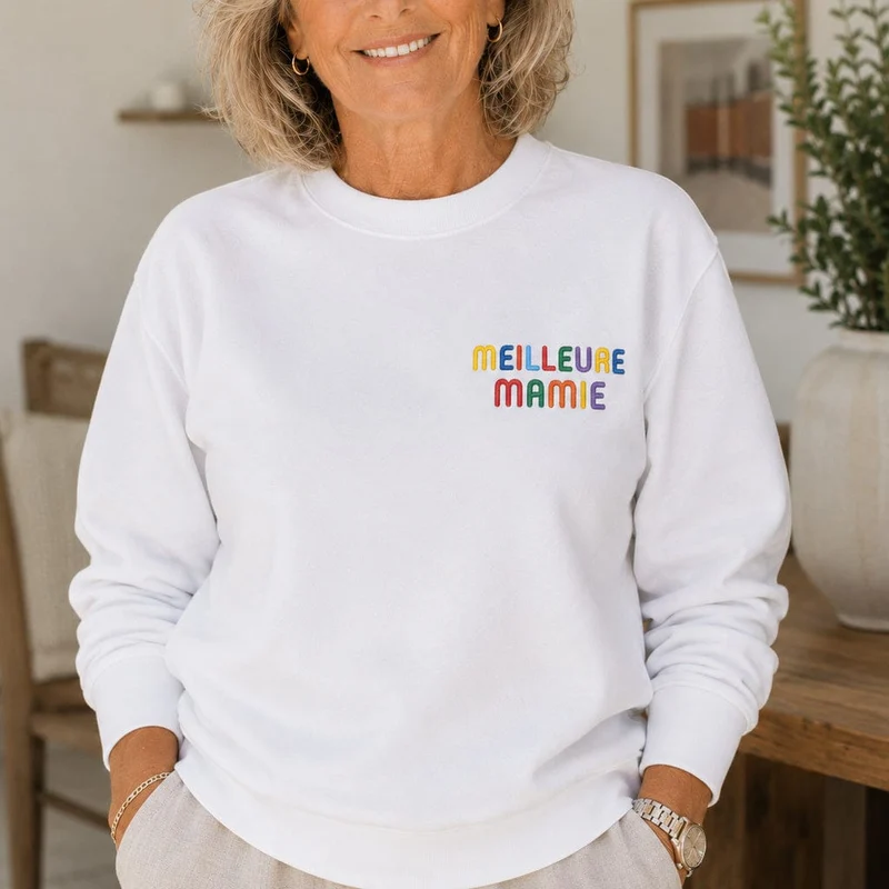 Pull personnalisé mamie - Meilleure mamie