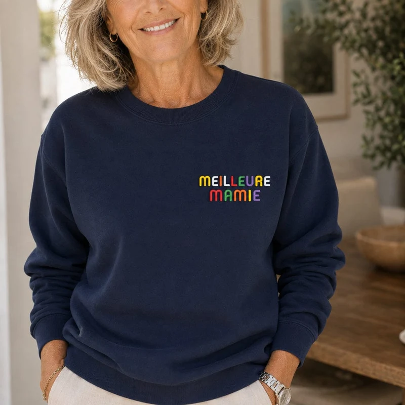 Pull personnalisé mamie - Meilleure mamie