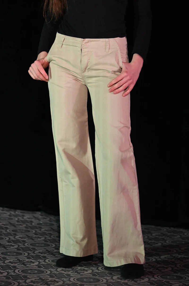 Hose - Beige Hüfthose - W263