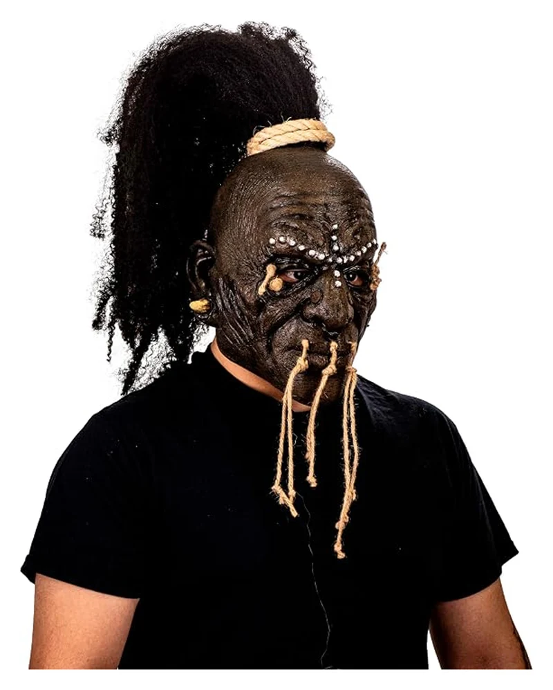 Shuar Voodoo Hexen Doktor Maske