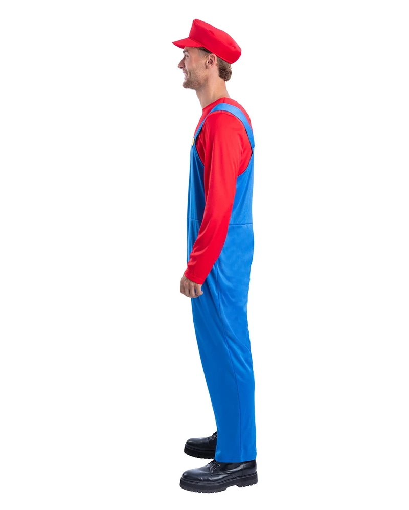 Klempner Kostüm Unisex Rot