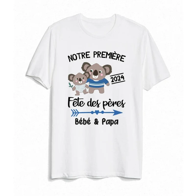 Vatertags-T-Shirt Baby Papa