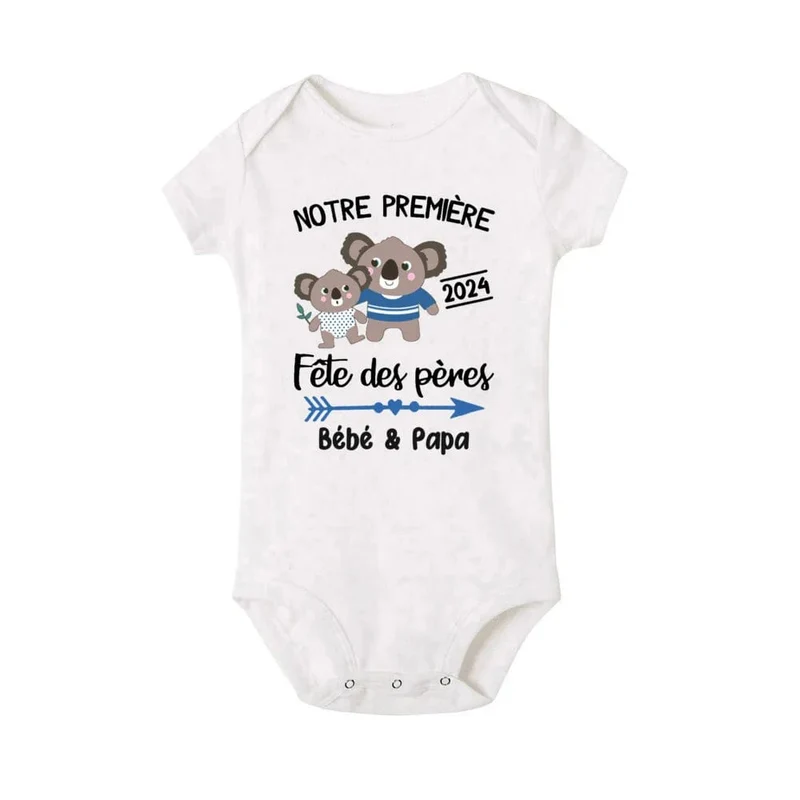 Vatertags-T-Shirt Baby Papa