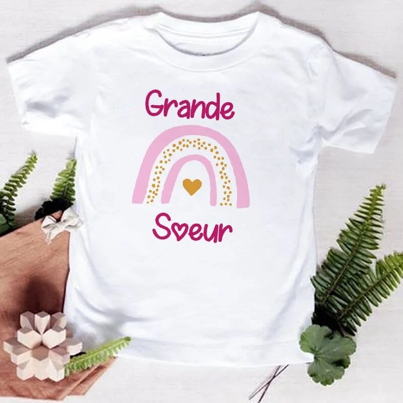 T-Shirt Großer Bruder Kleine Schwester