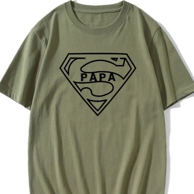Super Papa Superman T-Shirt
