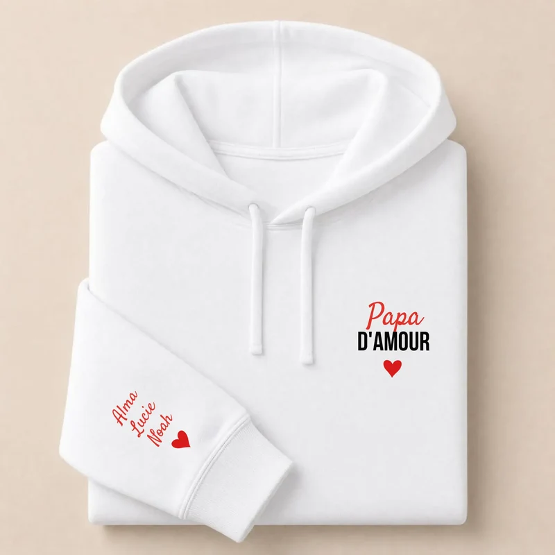 Pull personnalisé papa - Papa d'amour