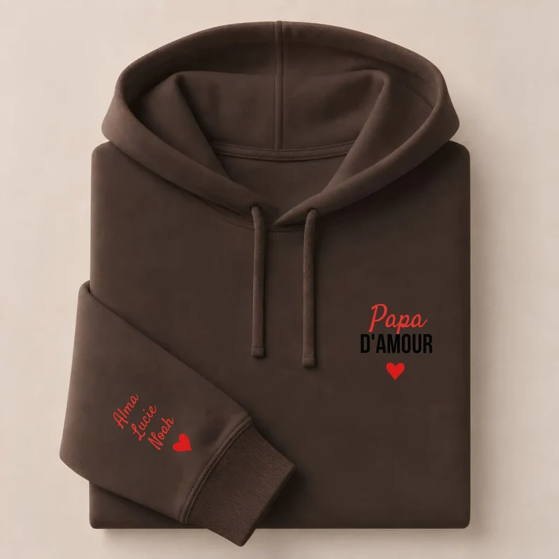 Pull personnalisé papa - Papa d'amour