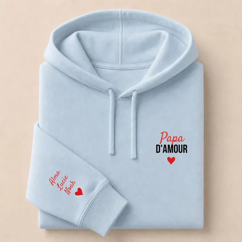 Pull personnalisé papa - Papa d'amour