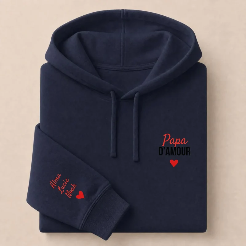 Pull personnalisé papa - Papa d'amour