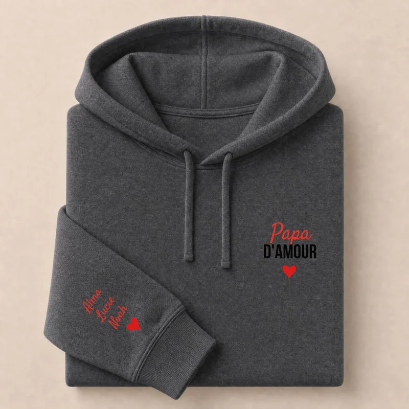 Pull personnalisé papa - Papa d'amour