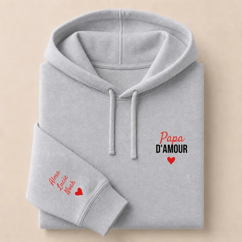 Pull personnalisé papa - Papa d'amour