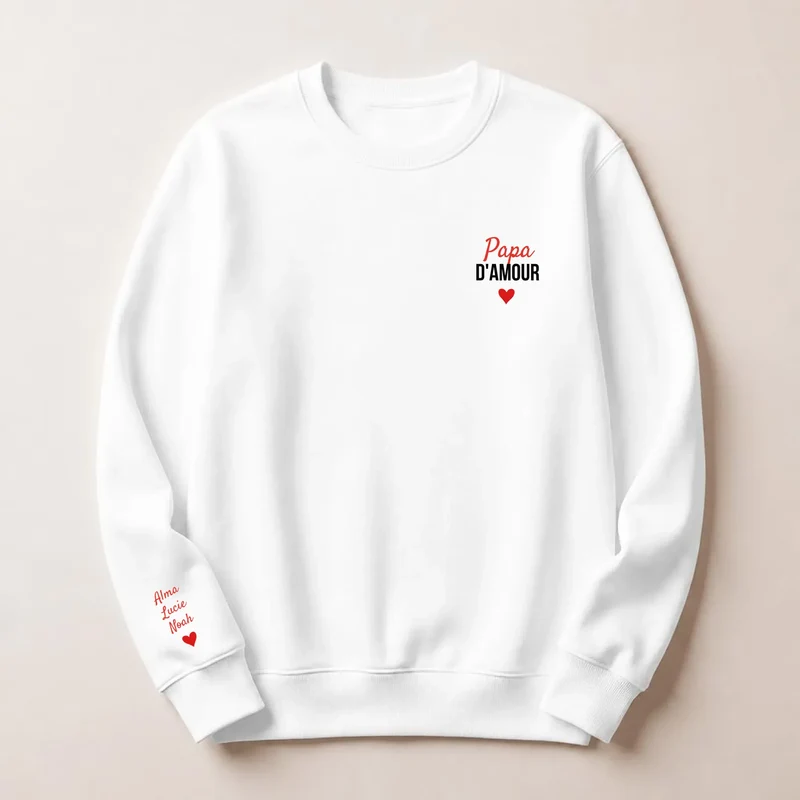 Pull personnalisé papa - Papa d'amour