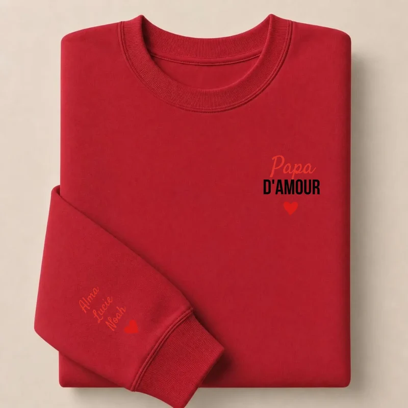 Pull personnalisé papa - Papa d'amour