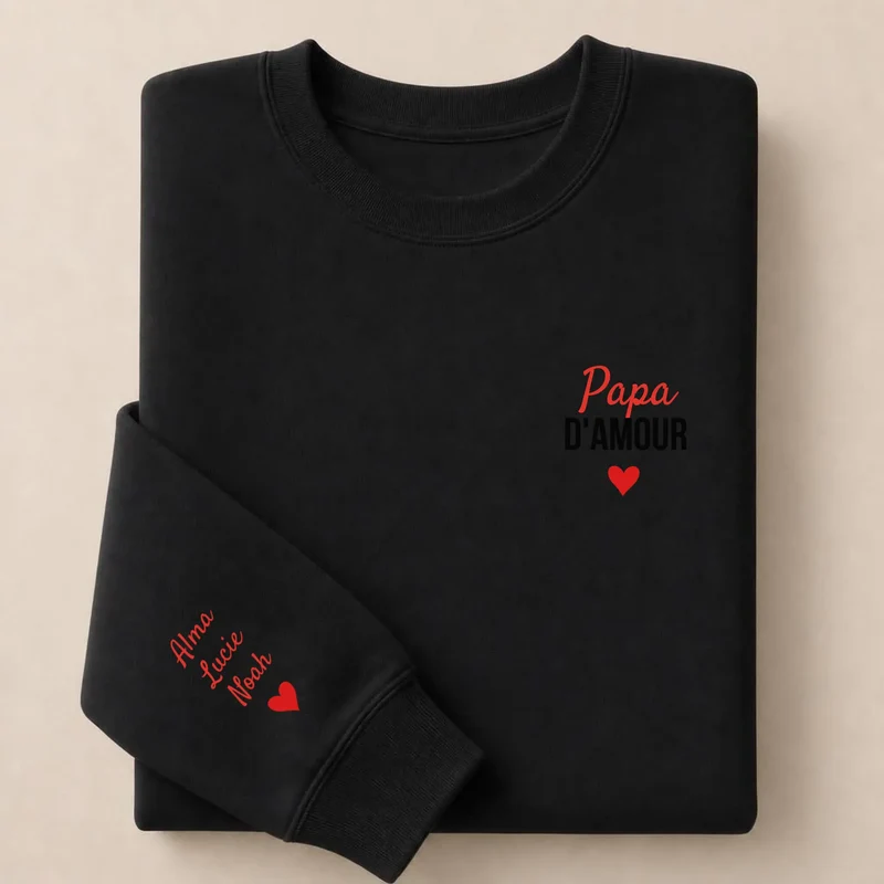 Pull personnalisé papa - Papa d'amour