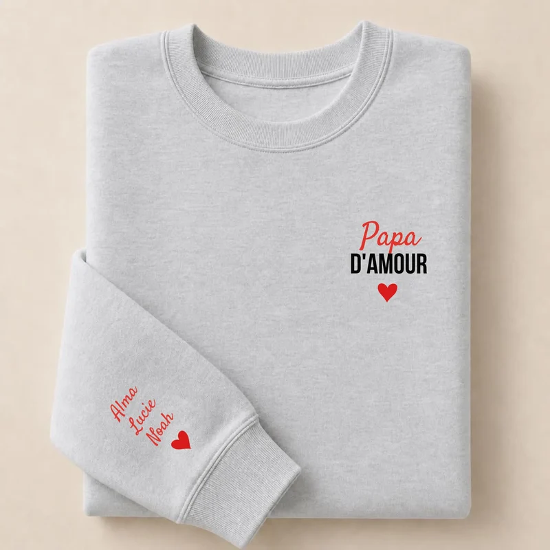 Pull personnalisé papa - Papa d'amour