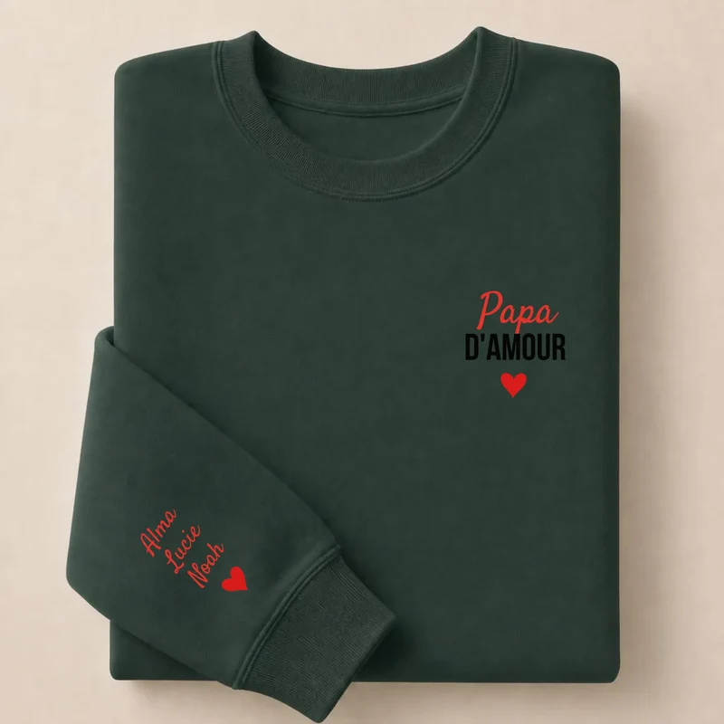 Pull personnalisé papa - Papa d'amour