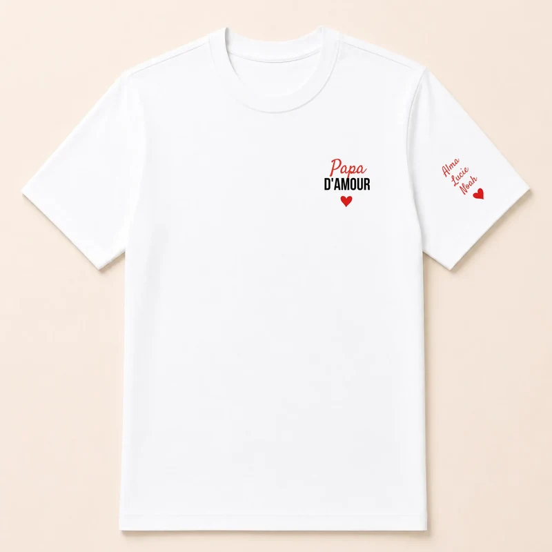 Pull personnalisé papa - Papa d'amour