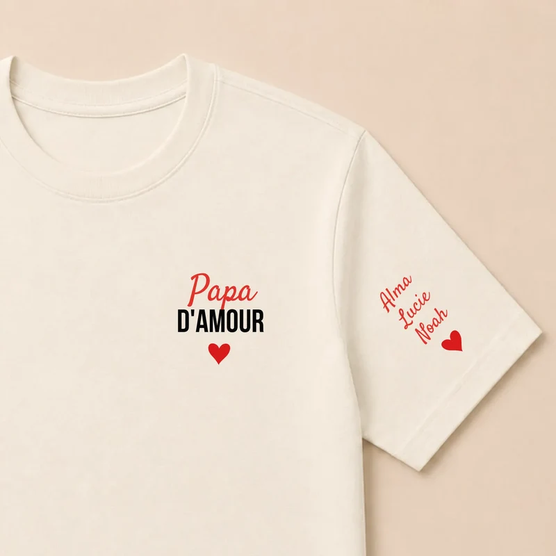 Pull personnalisé papa - Papa d'amour