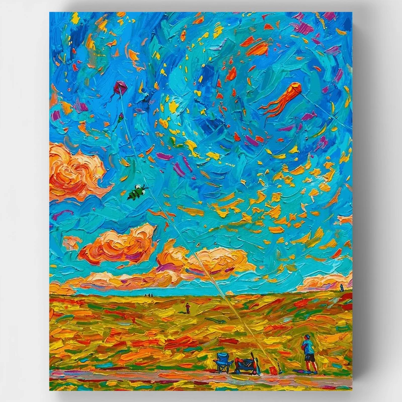 "Mount Trashmore" Paint by Numbers Kit